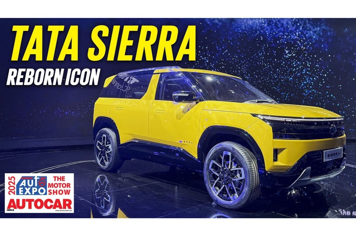 Tata Sierra Auto Expo 2025 Walkaround Video Exterior Interior